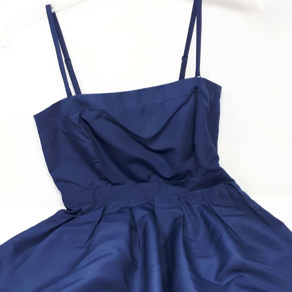 Fun blue party dress